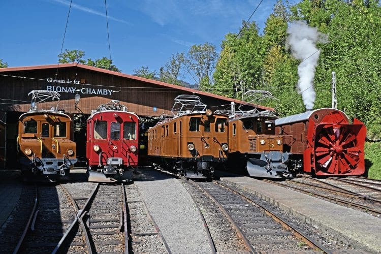 Blonay Chamby Museum Celebrates Th Anniversary The Railway Magazine